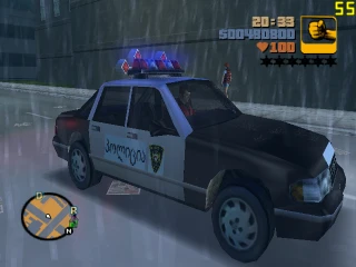 Georgian Police Car